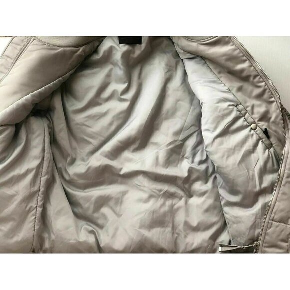 Diesel Black Gold Men Gray Jebok Bomber Jacket 50 - Picture 5 of 12